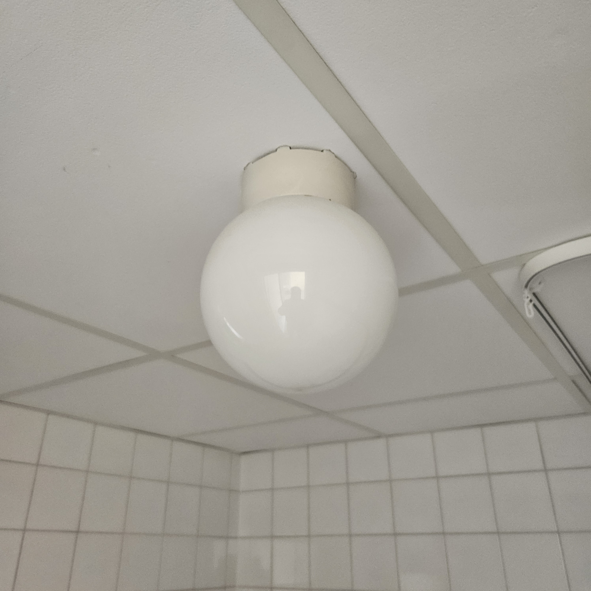 Klotlampa -  Opalglas 200 mm