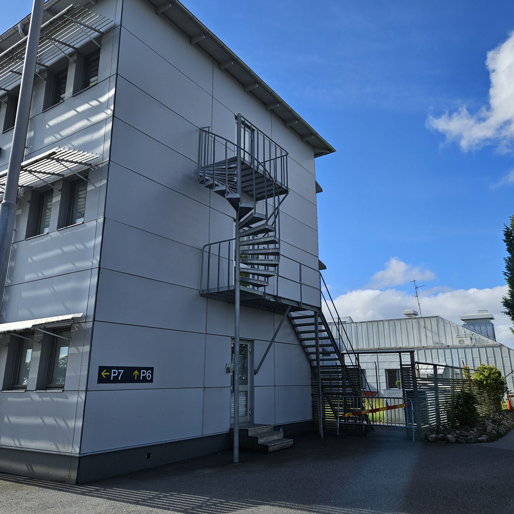 Spiraltrapp Galvaniserad - 320 cm